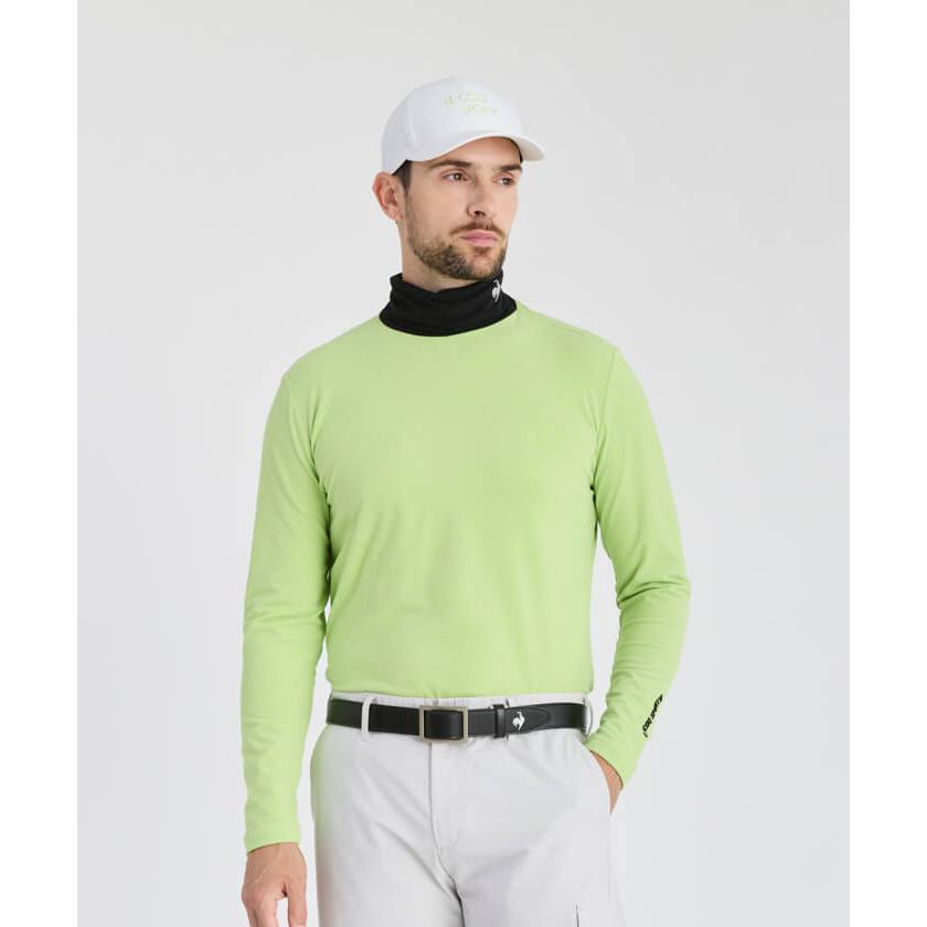 DESCENTE GOLF グリーン ハイネックシャツ XL DESCENTE GOLF グリーン