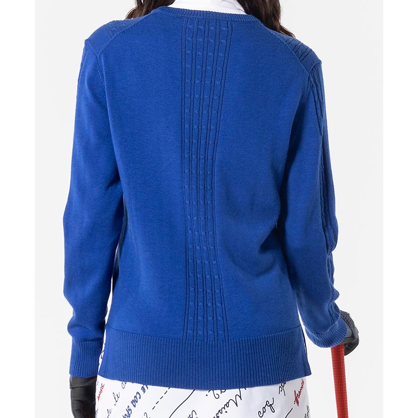 le coq sportif ゴルフ　レディースジッパー付きセーター Lサイズ le coq sportif GOLF（ルコックスポルティフ ゴルフ） ルコック