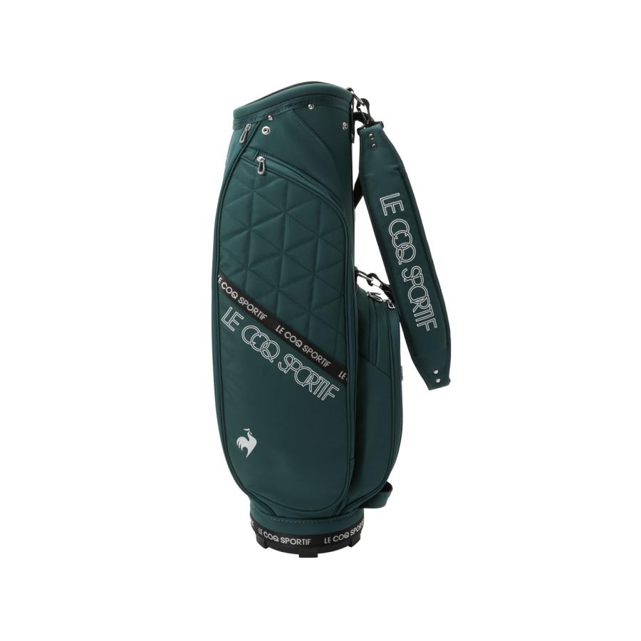 新品 le coq sportif golf キャディバッグ 8.5型 カーキ le coq sportif GOLF（ルコックスポルティフ ゴルフ） 公式 ルコック