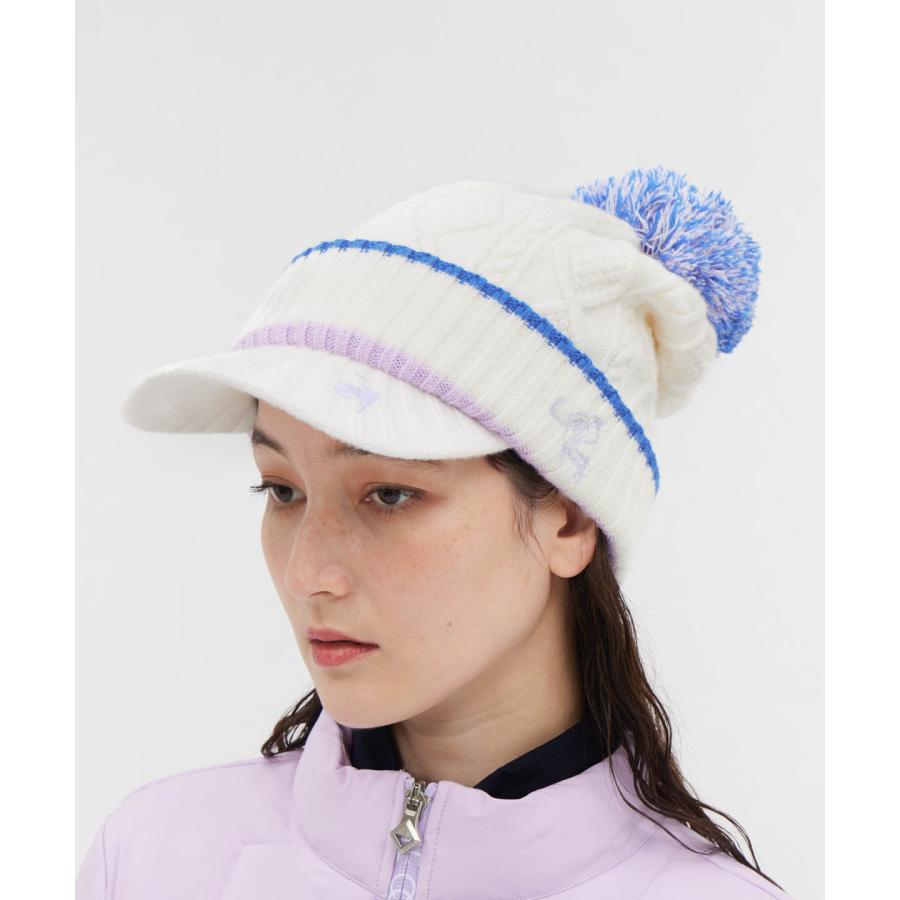 アルチビオ　ゴルフ　ニットキャップ　グレー　新品未使用 ポケット付ニット帽|アルチビオ-アウトレット- - ゴルフウェアや婦人服通販