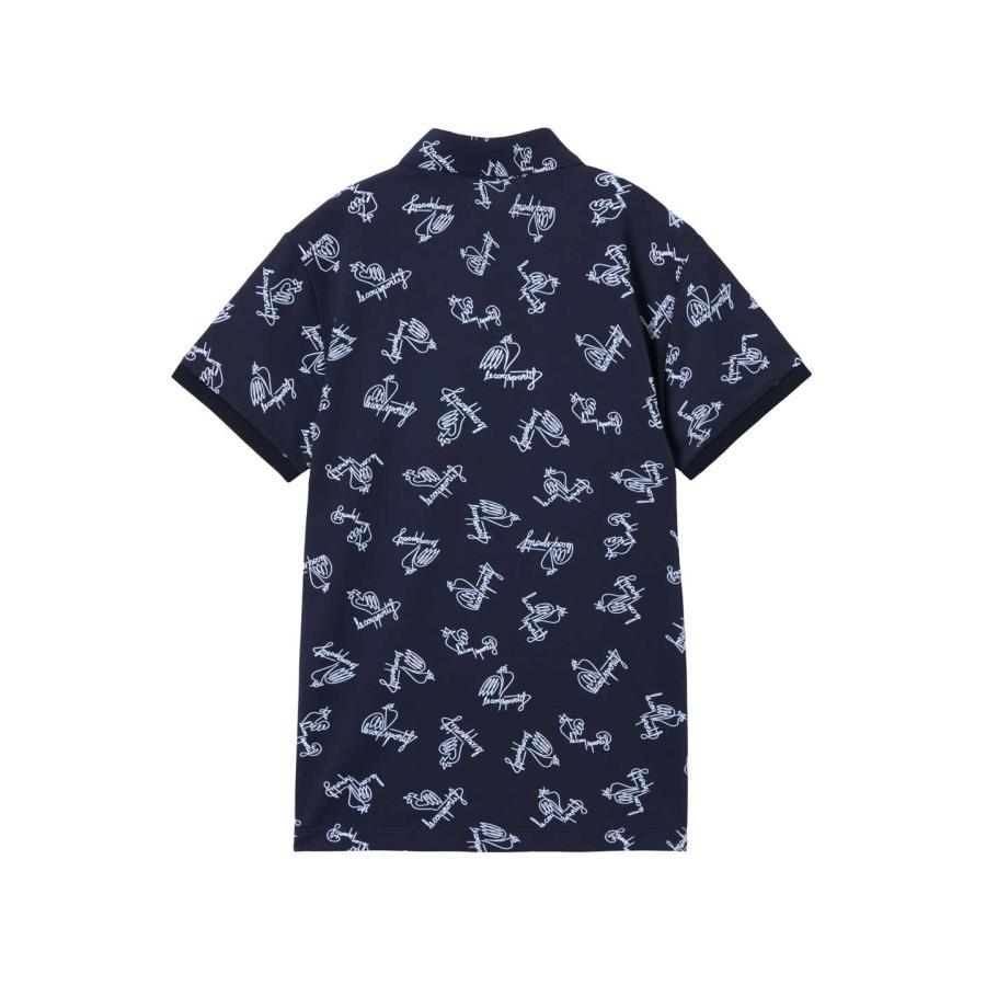 新品ルコック ゴルフ　Lサイズ　デニム調　半袖シャツ　ポロシャツ レディース le coq sportif GOLF（ルコックスポルティフ ゴルフ） セール SALE