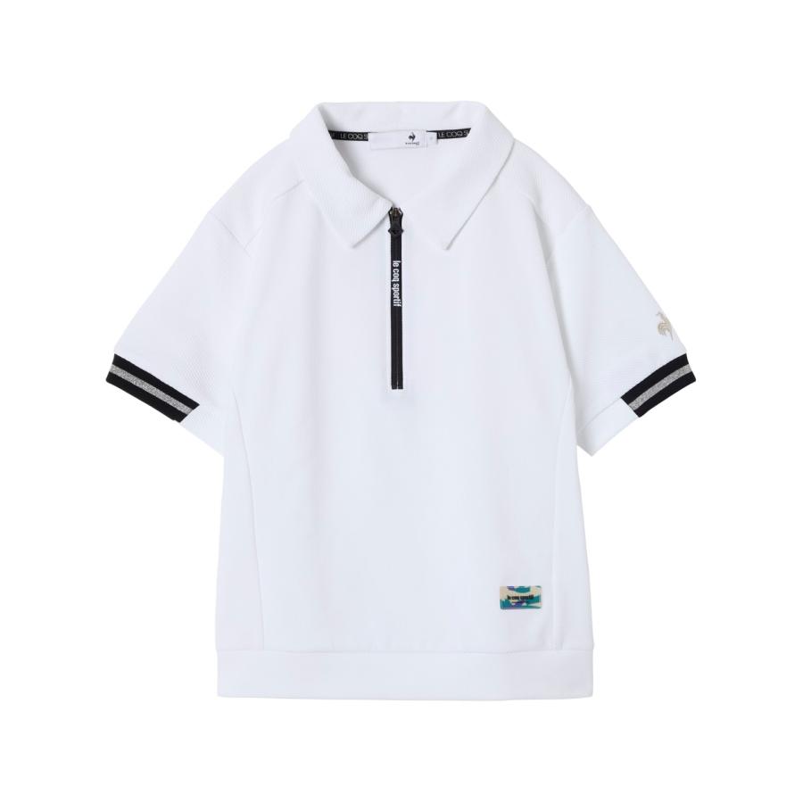 ホワイト　半袖　新品未使用　ゴルフ le coq sportif GOLF（ルコックスポルティフ ゴルフ） 公式 ルコック