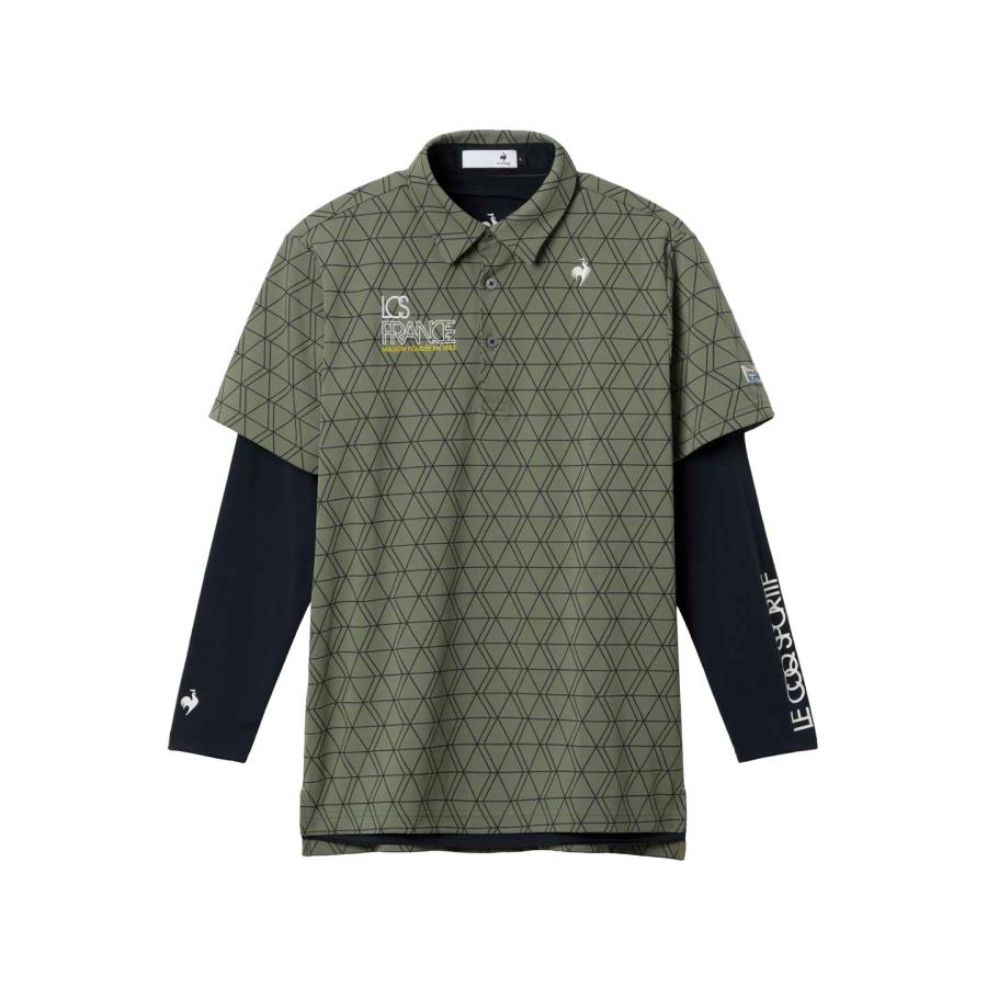 大きいサイズ メンズ LE COQ SPORTIF GOLF ルコックスポルティフ インナー付き 半袖 ポロシャツ ゴルフウェア ストレッチ 吸汗速乾 秋冬新作 lg5ftzb0m le coq sportif GOLF（ルコックスポルティフ ゴルフ） 公式 ルコック