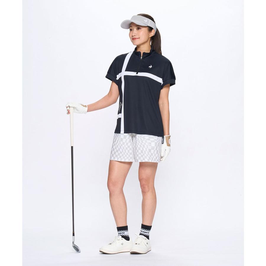 ルコックスポルティフ　レディース　ベスト　ハーフパンツ　セットアップ　ゴルフ le coq sportif GOLF 公式 ルコックスポルティフ ゴルフ