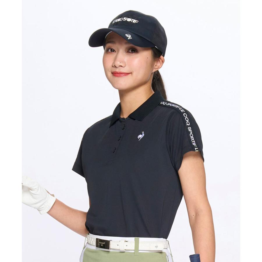 【新品未使用】HORN GARMENT　レディースゴルフ ポロシャツ サイズ40 le coq sportif GOLF（ルコックスポルティフ ゴルフ） 公式 ルコック