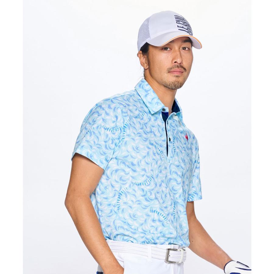 ルコックスポルティフ接触冷感ポロシャツ le coq sportif golf 接触冷感 シャツ -デサントストア-DESCENTE