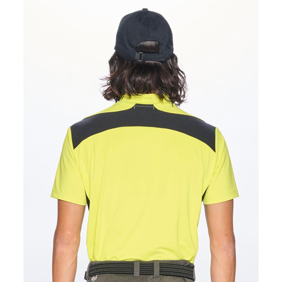 ルコック　ゴルフウェア 半袖シャツ Lサイズ【RIJOUME】モックネック le coq sportif GOLF（ルコックスポルティフ ゴルフ） 公式 ルコック