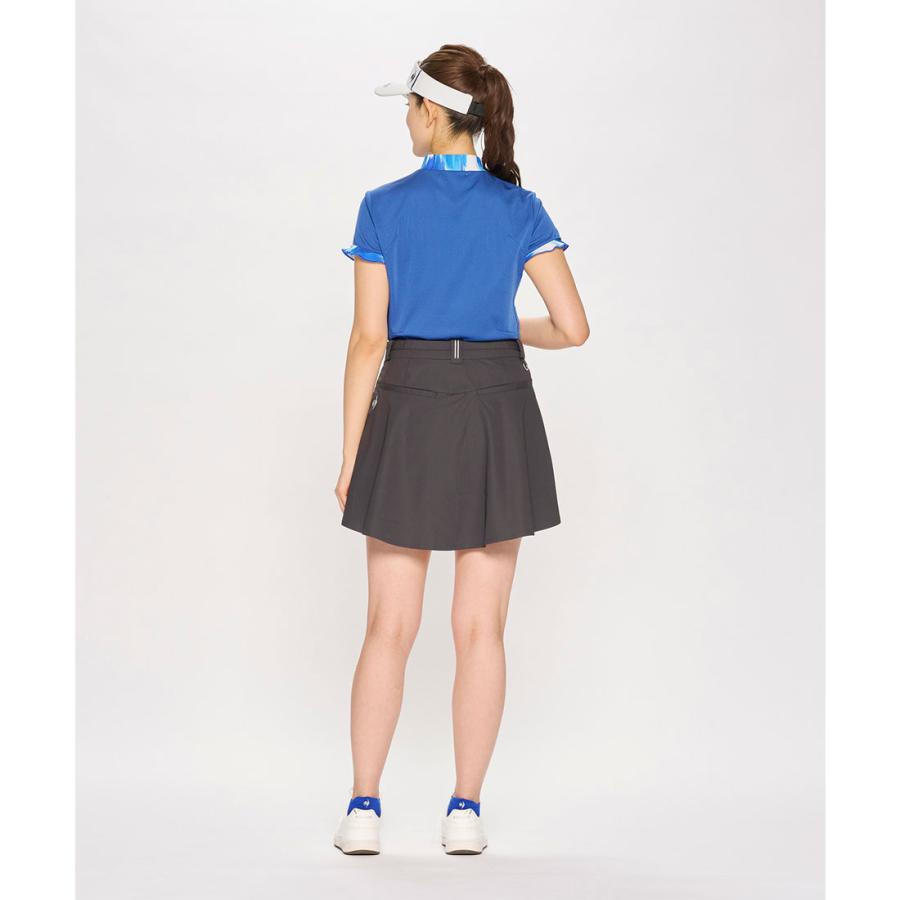 新品 ゴルフ　モックネック半袖シャツ　プリーツスカート春夏 le coq sportif GOLF（ルコックスポルティフ ゴルフ） 公式 ルコック