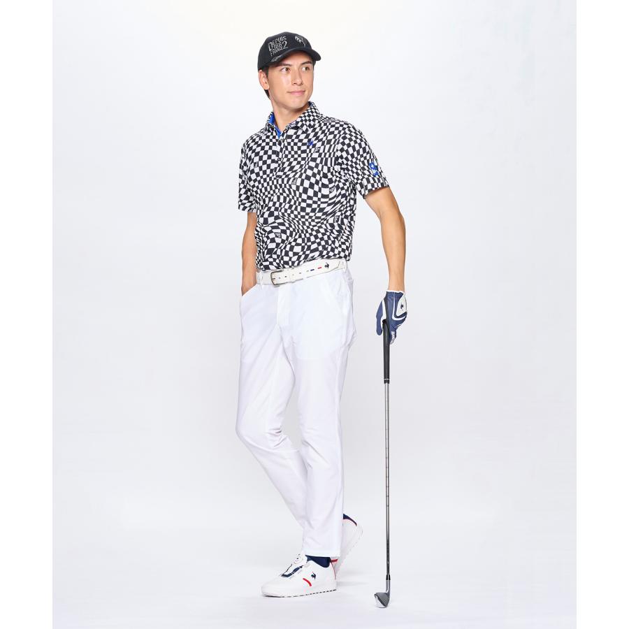【新品】ムータマリン　ゴルフ　ロングパンツ　白　メンズ　Ｌサイズ 新品】ムータマリン ゴルフ ロングパンツ ホワイト メンズ Lサイズ