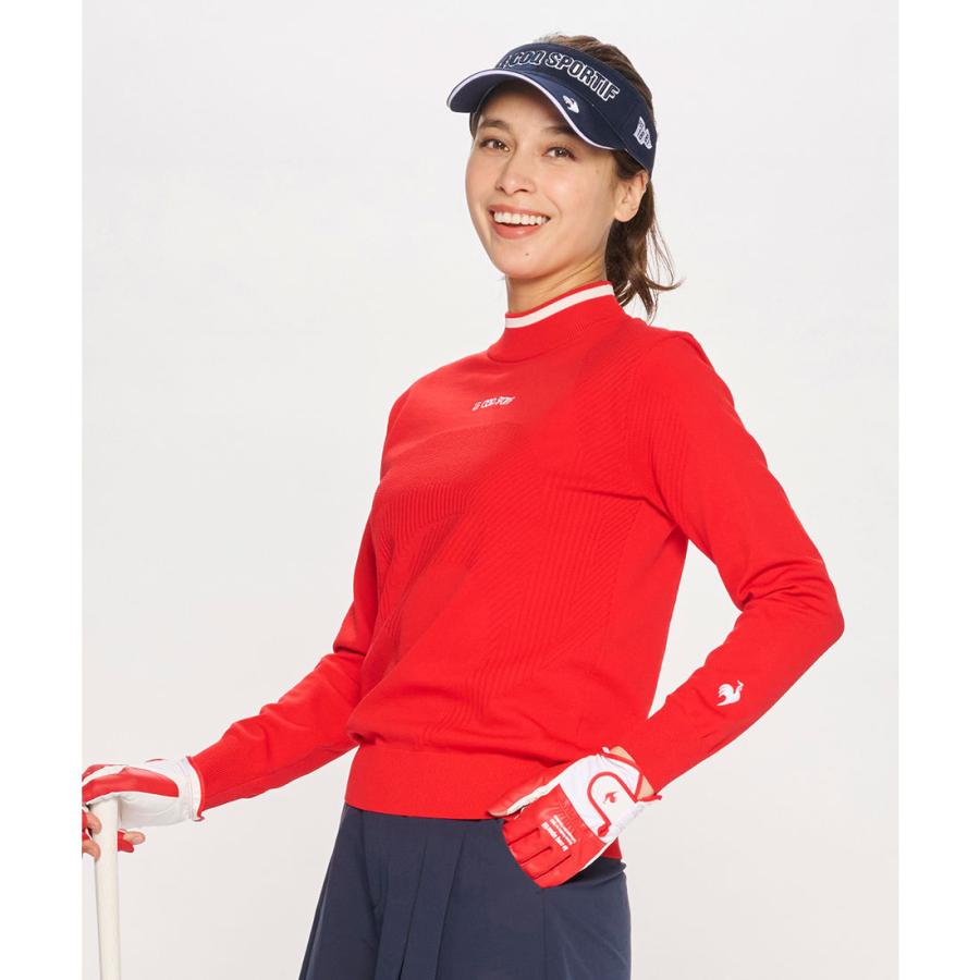 豪奢な 公式 GOLF sportif coq le ルコックスポルティフ モック ゴルフ ウエア