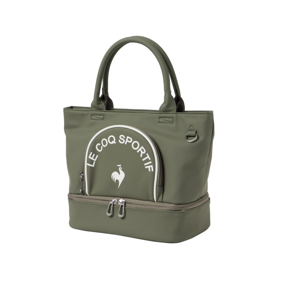 新品未使用タグ付二層式カートポーチ 下部保冷機能対応 ルコックスポルティフ ゴルフ le coq sportif golf 二層式 大