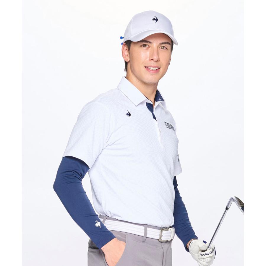 ルコック　ホワイトスカートとネイビーポロシャツセット　M size 楽天市場】新作 ルコック ゴルフ メンズ ウエア ポロシャツ