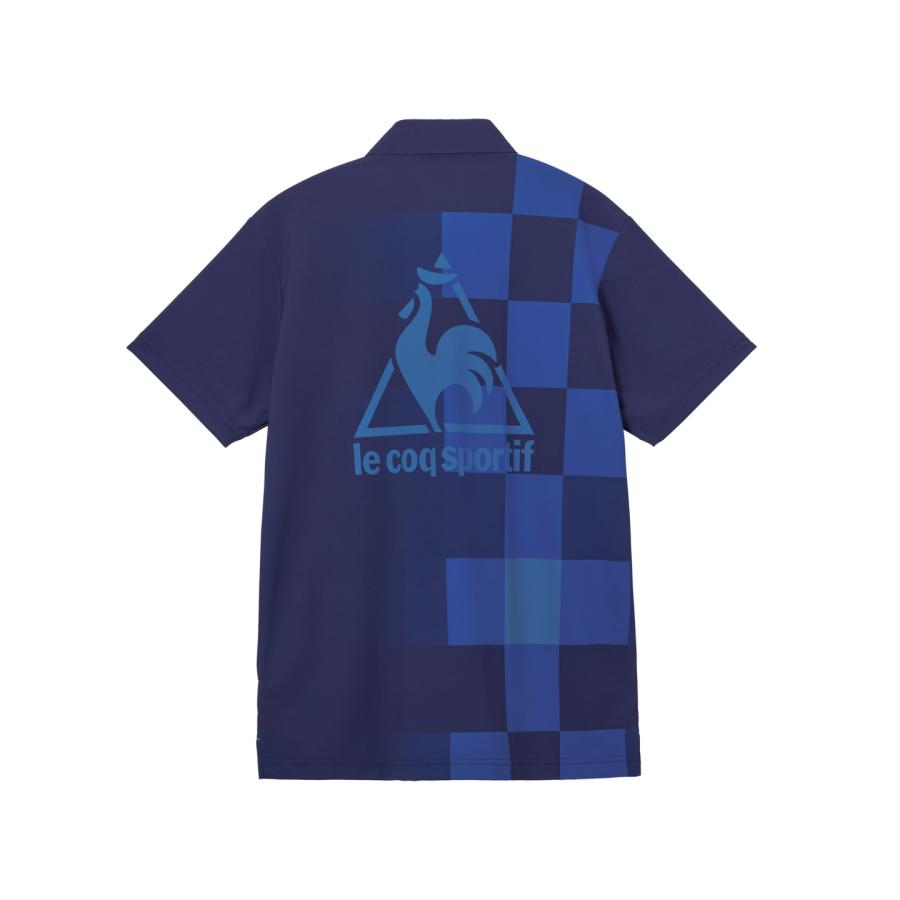 le coq sportif - 新品☆le coq sportif ゴルフ 半袖ポロシャツ☆グラデーション黒☆L le coq sportif GOLF（ルコックスポルティフ ゴルフ） 公式 ルコック
