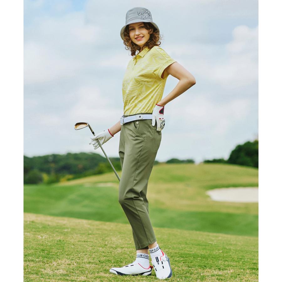 新品未使用 ルコックスポルティフゴルフ 保温効果 防風 撥水 ストレッチパンツ le coq sportif GOLF（ルコックスポルティフ ゴルフ） 公式 8分丈