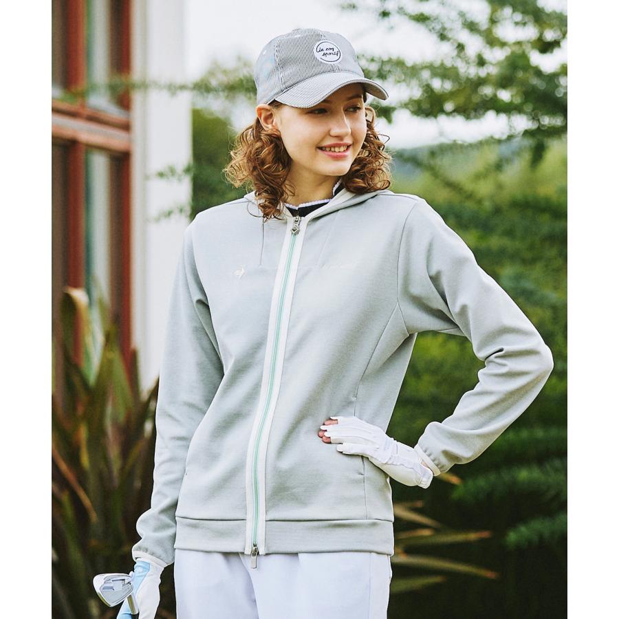 le coq sportif ゴルフパーカー レディース M 撥水発熱 未使用 le coq sportif GOLF（ルコックスポルティフ ゴルフ） 公式 フルジップ