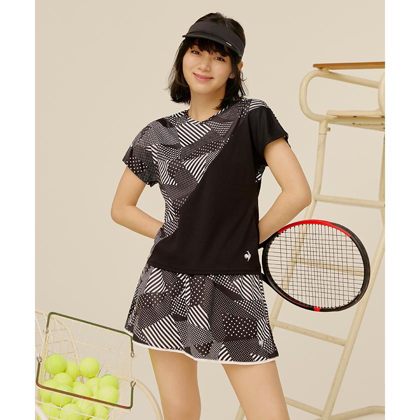 le coq sportif ルコックスポルティフ　テニス2wayゲームシャツ le coq sportif セール 公式 ルコックスポルティフ テニス 2way