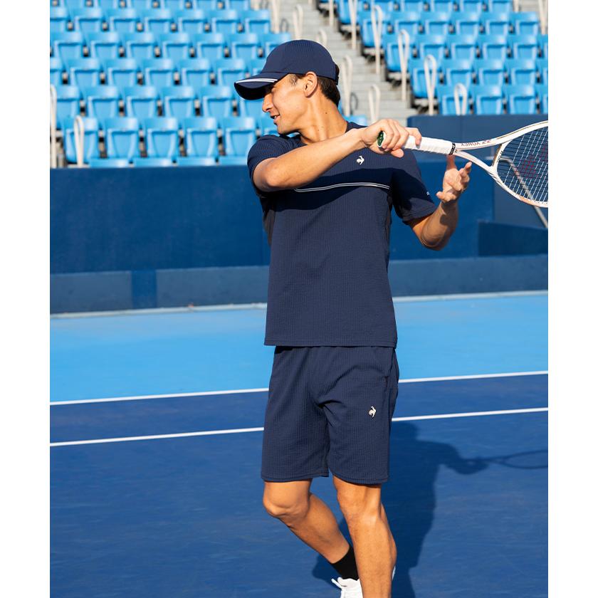 le coq sportif（ルコックスポルティフ） 公式 半袖ゲームシャツ