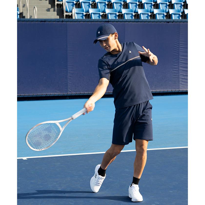 le coq sportif（ルコックスポルティフ） 公式 半袖ゲームシャツ