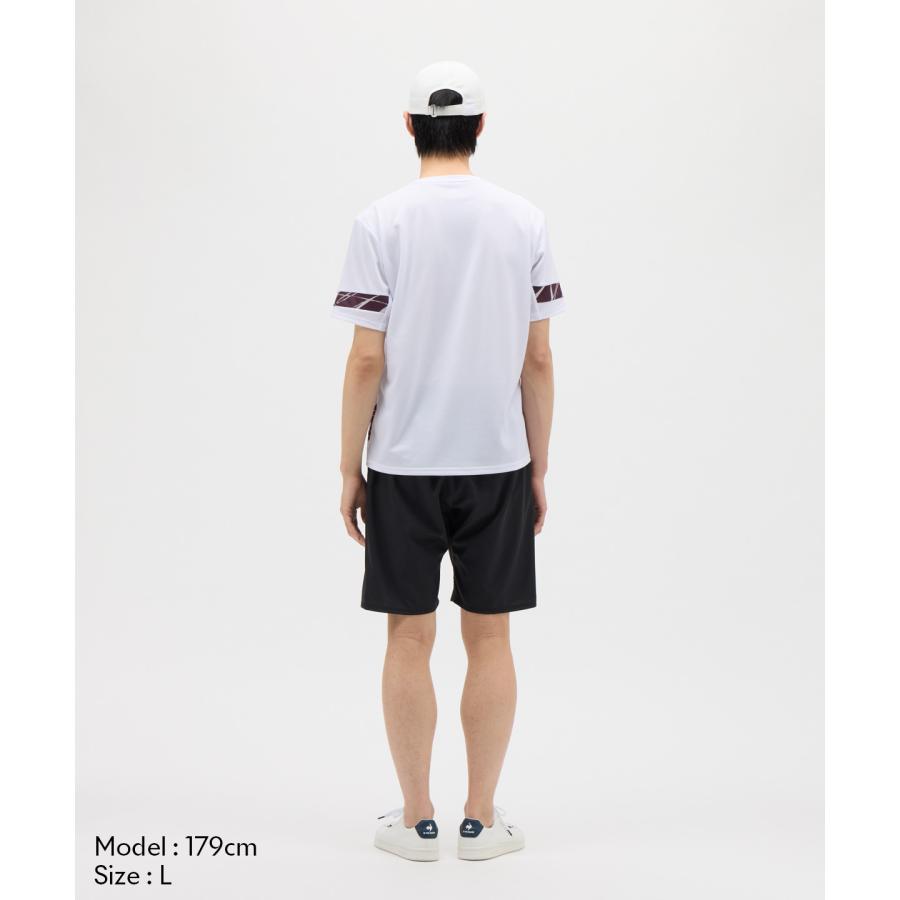 ルコックスポルティフ テニスウェア 半袖Tシャツ QMMPJA20 メンズL新品 le coq sportif - ルコックスポルティフ テニスウェア 半袖T