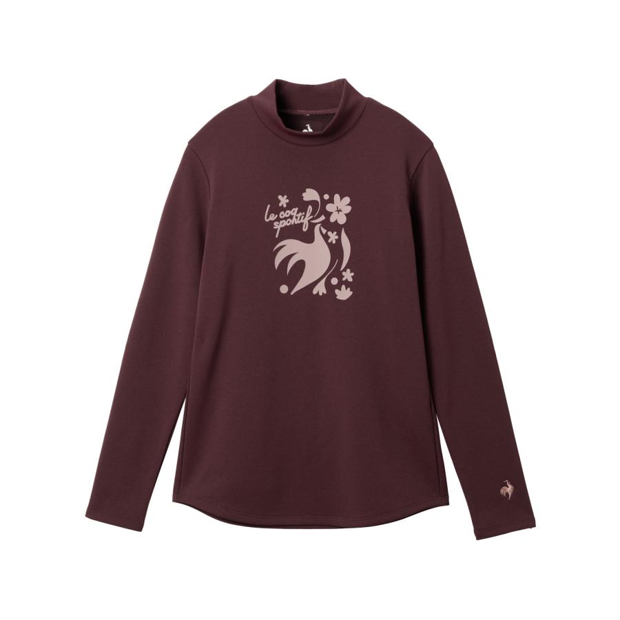 まつです　モックネックと二点セット le coq sportif（ルコックスポルティフ） 公式 モックネック長袖シャツ