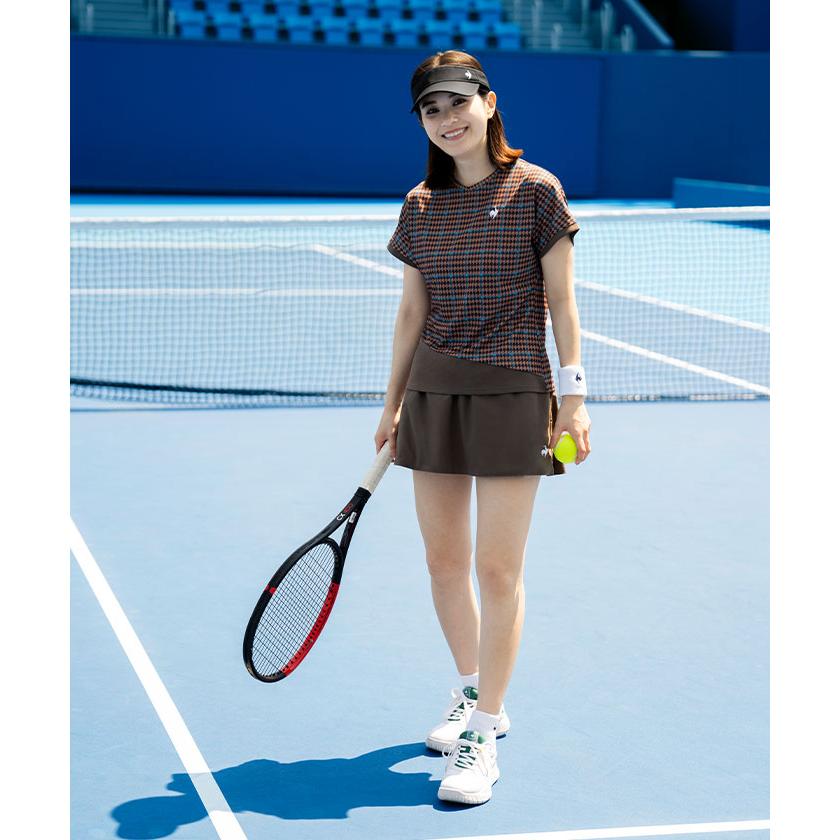  テニストップススコート　セットアップ le coq sportif（ルコックスポルティフ） 公式 テニス リバーシブル