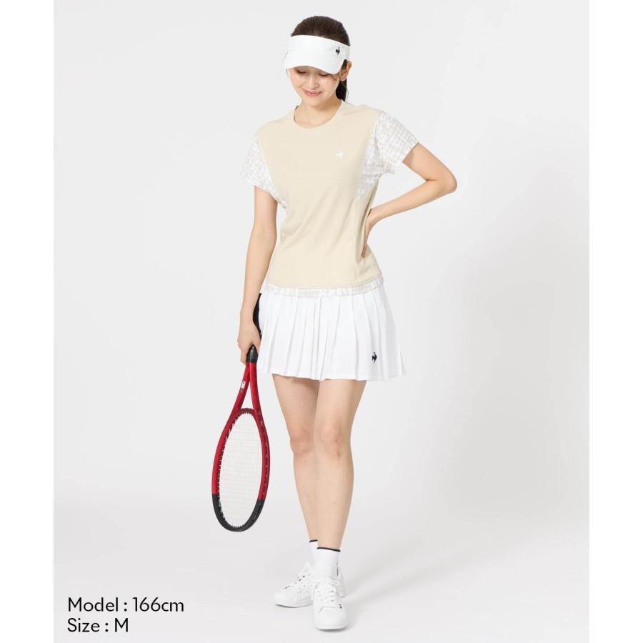 le coq sportif（ルコックスポルティフ） 公式 テニス プリーツ