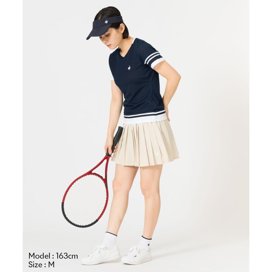 le coq sportif（ルコックスポルティフ） 公式 テニス プリーツ