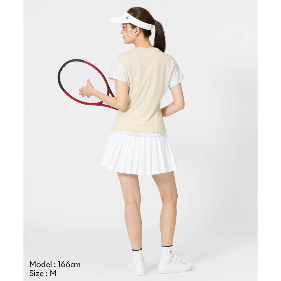 le coq sportif（ルコックスポルティフ） 公式 テニス プリーツ