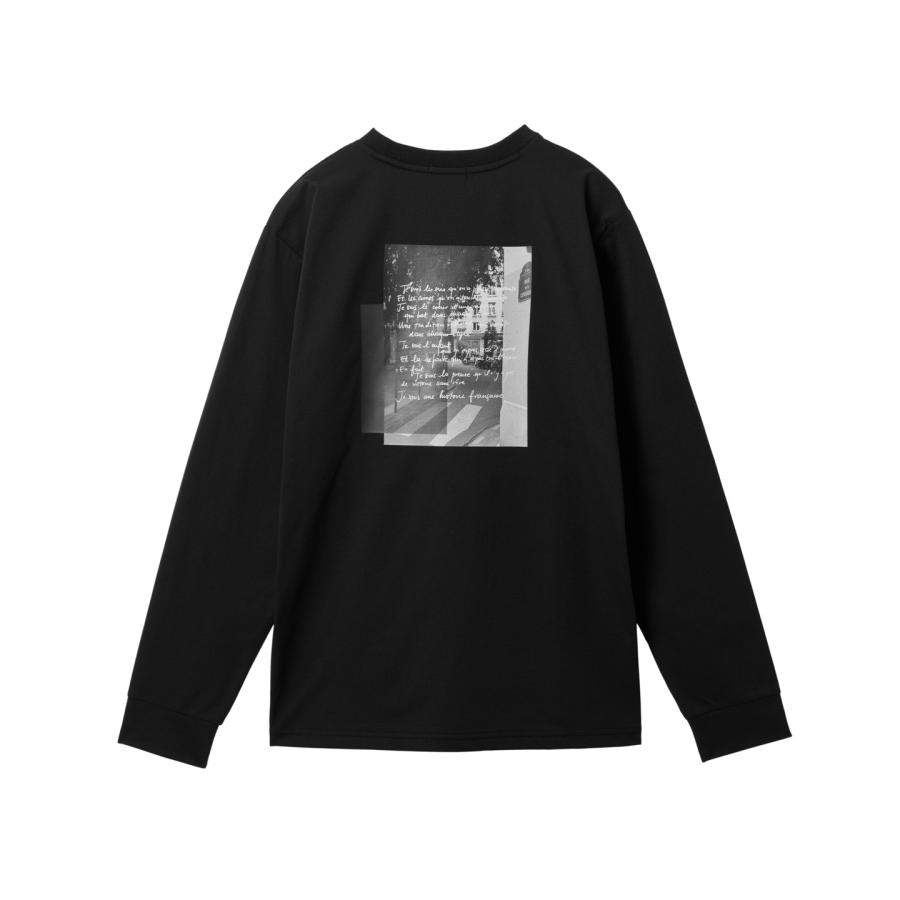 Vokang ブラック グラフィック　長袖 le coq sportif（ルコックスポルティフ） 公式 ヘランカ 長袖Tシャツ