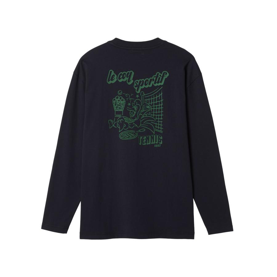 le coq sportif 公式 ルコックスポルティフ グラフィック長袖Tシャツ