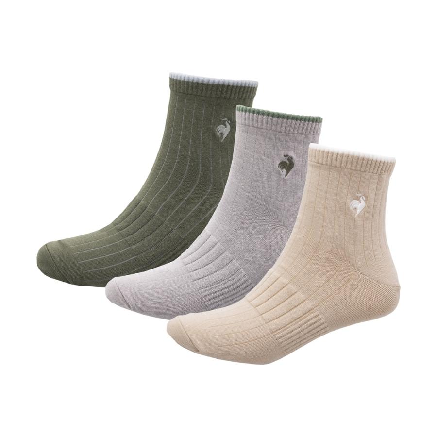 le coq sportif（ルコックスポルティフ） 公式 3Pソックス ショート丈