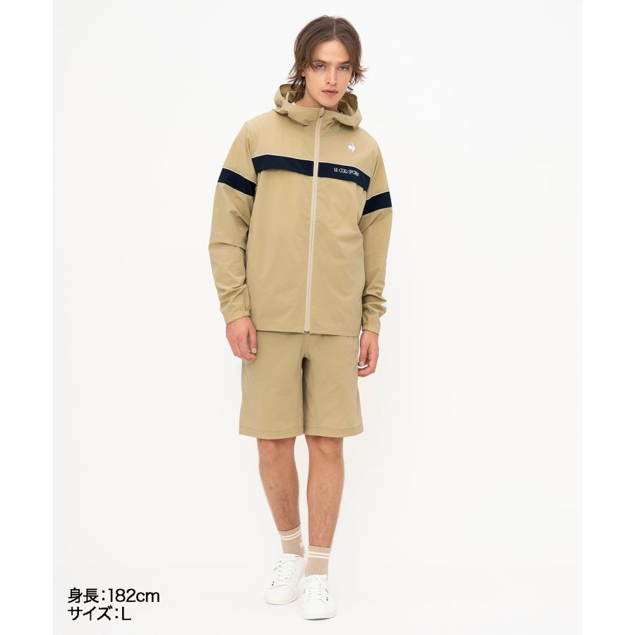 le coq sportif - ルコックスポルティフ ゴルフ ジャケット ベスト 2WAY 中綿 ベージュ LL le coq sportif - ルコックスポルティフ ゴルフ ジャケット