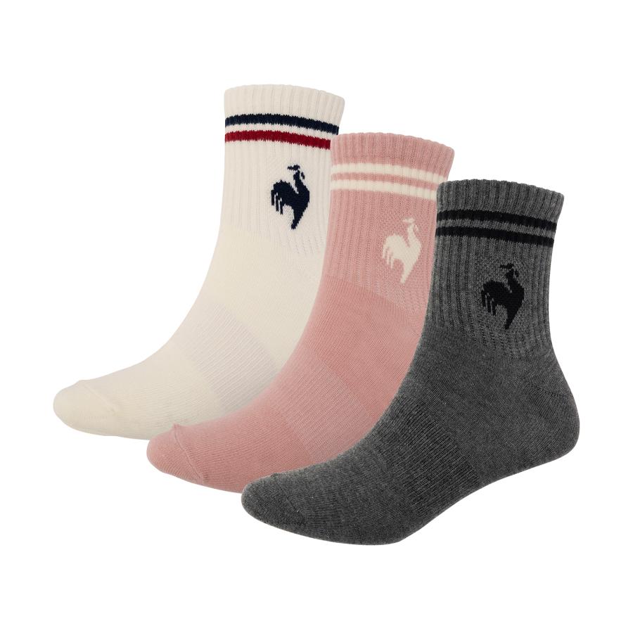 le coq sportif（ルコックスポルティフ） 公式 ショート丈 3Pソックス
