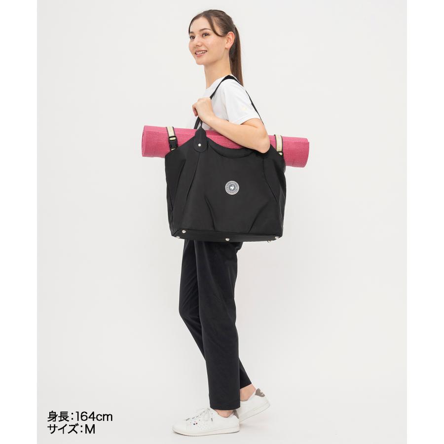 ルコック le coq sportif マルチトートバッグ ユニセックス LT5STT10U-BKGY le coq sportif（ルコックスポルティフ） 公式 マルチトートバッグ