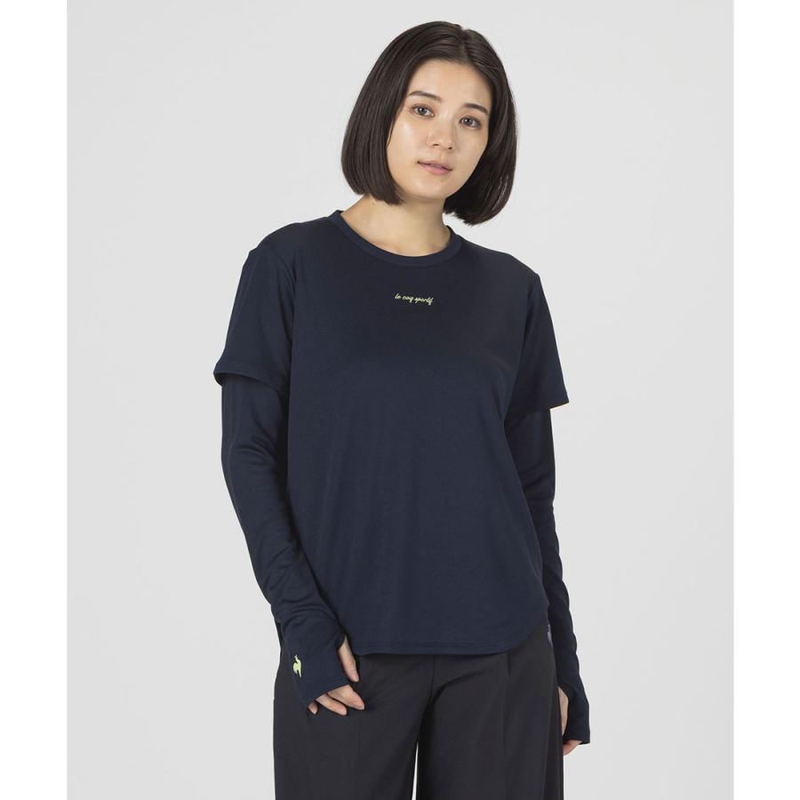 le coq sportif（ルコックスポルティフ） 公式 アームカバー付き半袖T