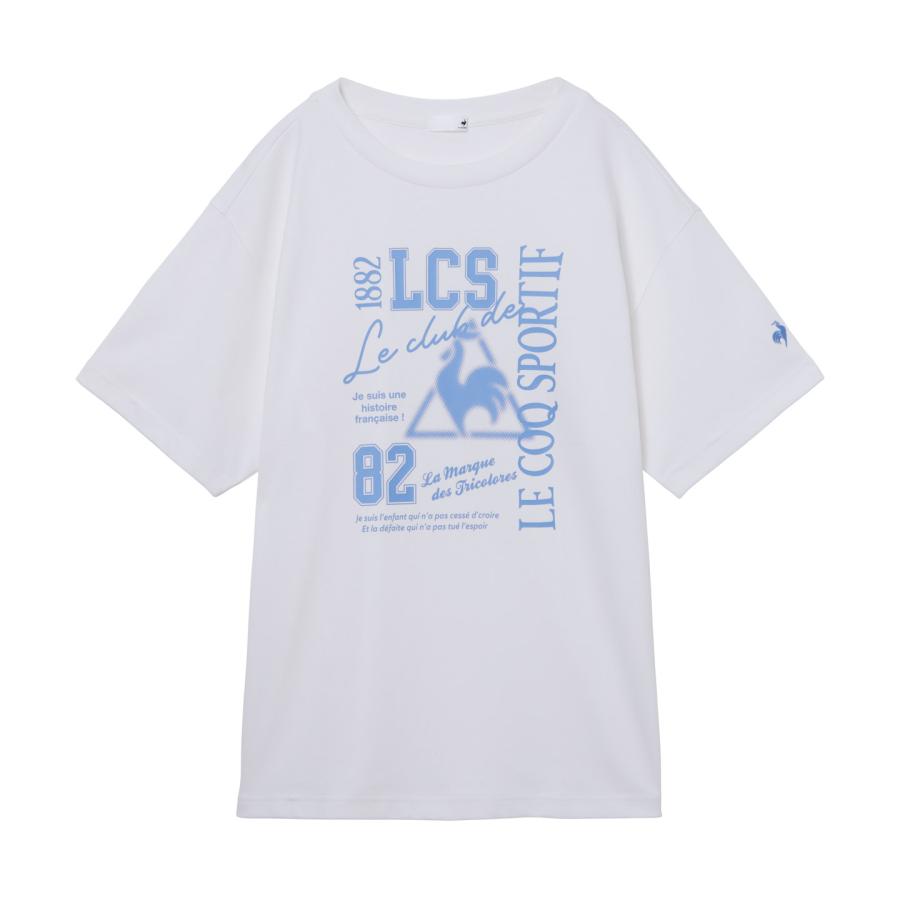 le coq sportif（ルコックスポルティフ） 公式 接触冷感プリント半袖T