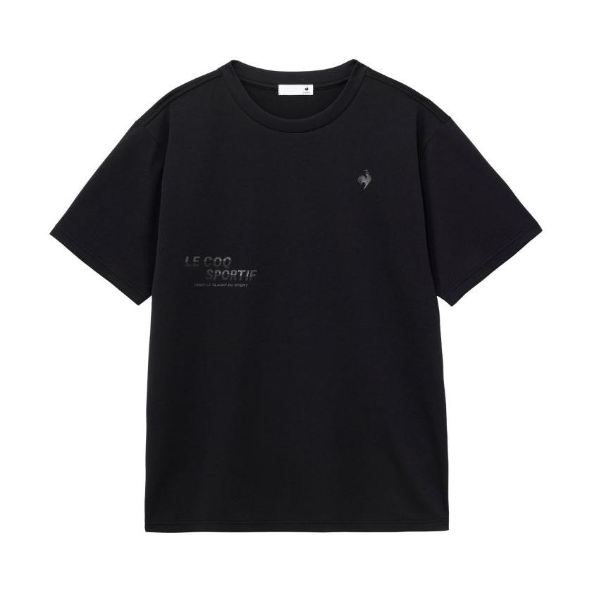 LE COQ SPORTIF ブラック Tシャツ le coq sportif（ルコックスポルティフ） 公式 半袖Tシャツ メンズ