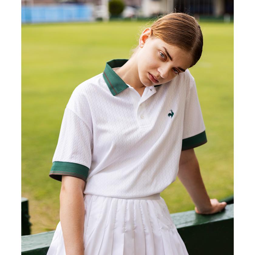 le coq sportif（ルコックスポルティフ） 公式 ジャガード半袖