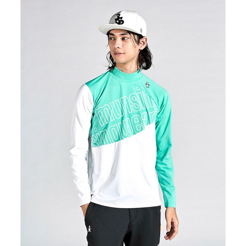 Munsingwear セール 公式 マンシングウェア シャツ モックネック