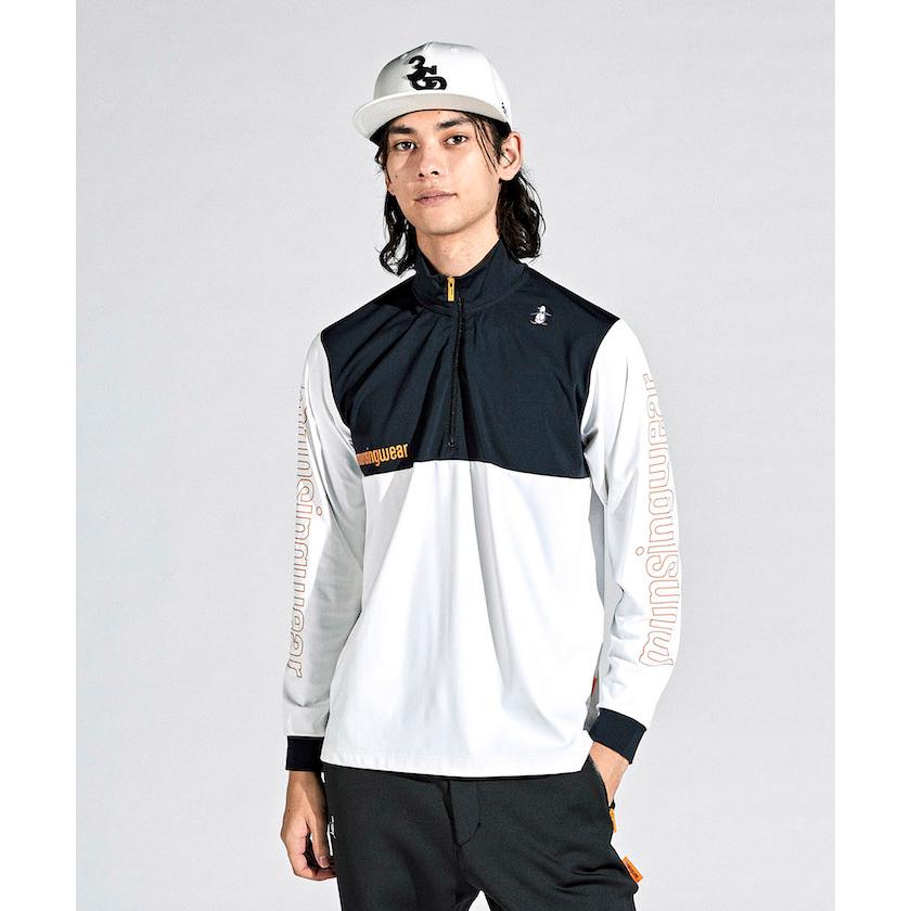 Munsingwear セール 公式 マンシングウェア シャツ ハーフジップ