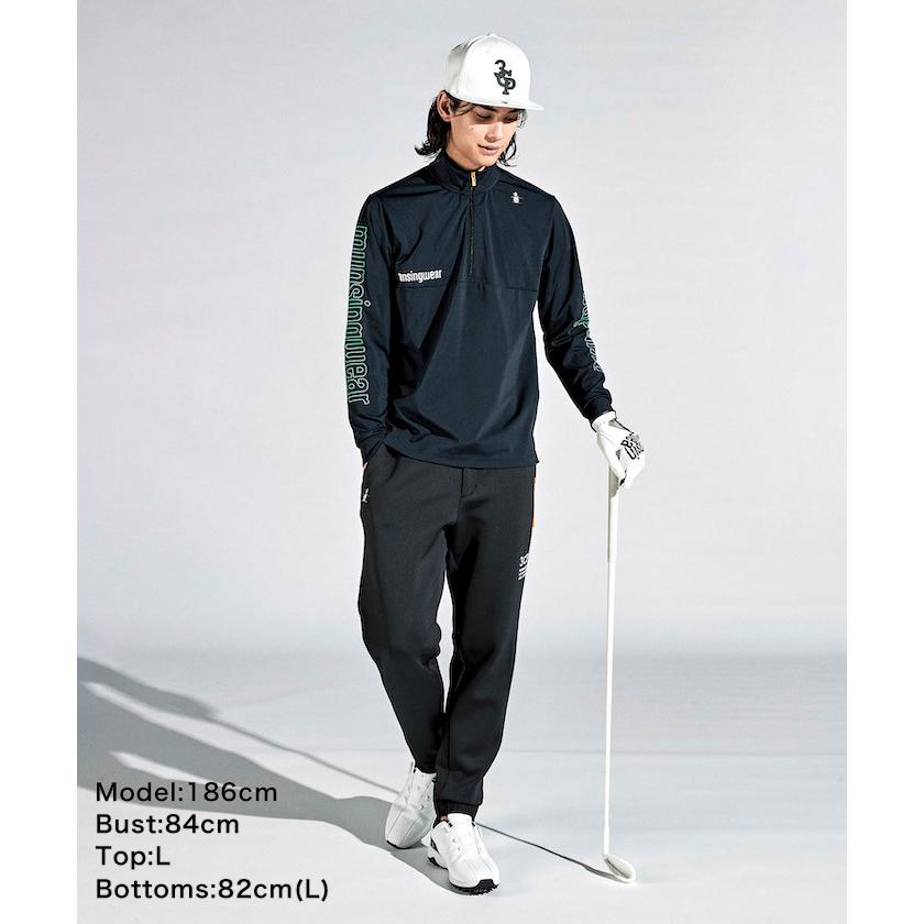 Munsingwear セール 公式 マンシングウェア シャツ ハーフジップ