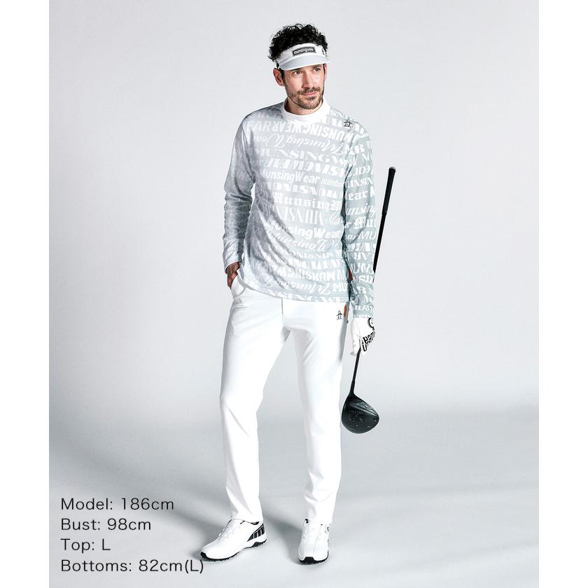 Munsingwear セール 公式 マンシングウェア 高通気 長袖モック