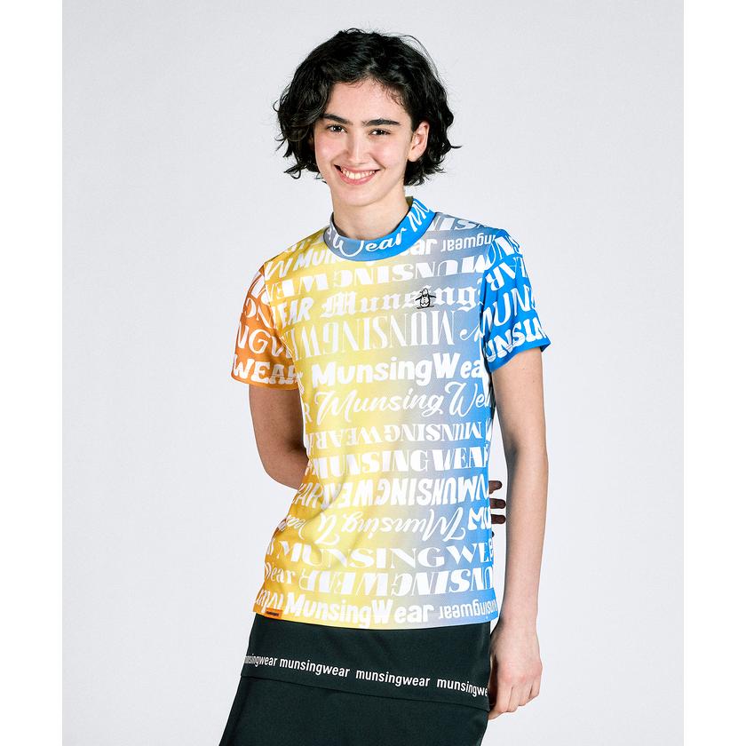 Munsingwear セール 公式 マンシングウェア モックネック 半袖 Munsingwear セール 公式 マンシングウェア モックネック 半袖
