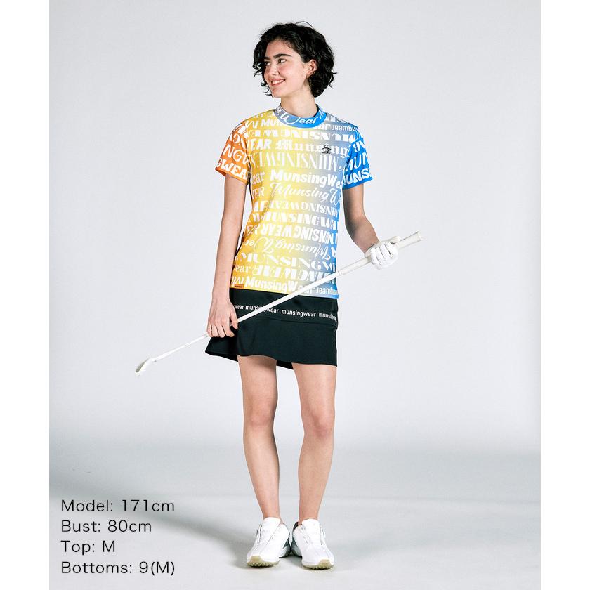 Munsingwear セール 公式 マンシングウェア モックネック 半袖 Munsingwear セール 公式 マンシングウェア モックネック 半袖
