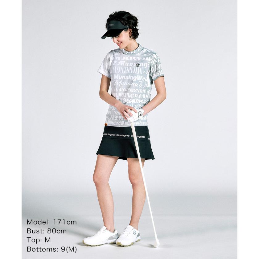 Munsingwear セール 公式 マンシングウェア モックネック 半袖 Munsingwear セール 公式 マンシングウェア モックネック 半袖