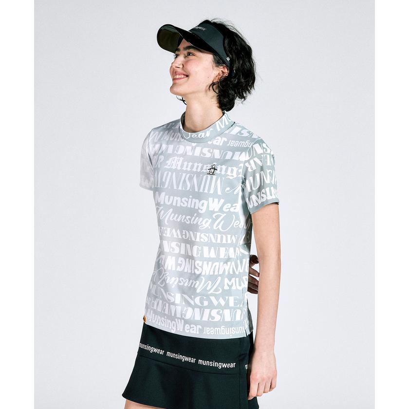 Munsingwear セール 公式 マンシングウェア モックネック 半袖 Munsingwear セール 公式 マンシングウェア モックネック 半袖