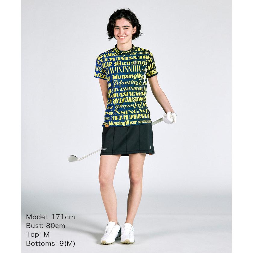 Munsingwear セール 公式 マンシングウェア モックネック 半袖 Munsingwear セール 公式 マンシングウェア モックネック 半袖