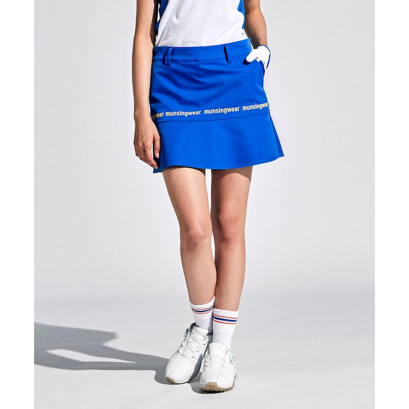 【美品】マンシングウェア　スカート　ＬＬサイズ　ネイビー Munsingwear 【美品】マンシングウェア スカート ネイビー