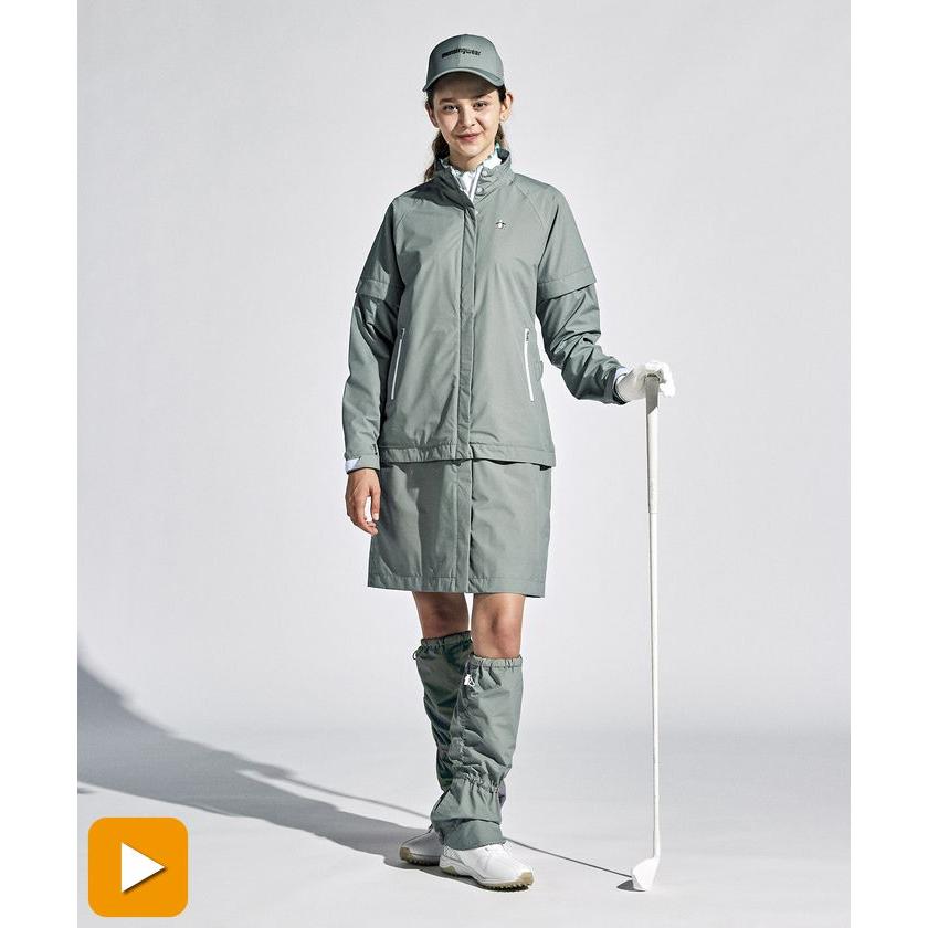 【新品☆匿名発送】Munsingwear マンシング　ゴルフ用 ワンピース Munsingwear セール 公式 マンシングウェア ハーフジップ