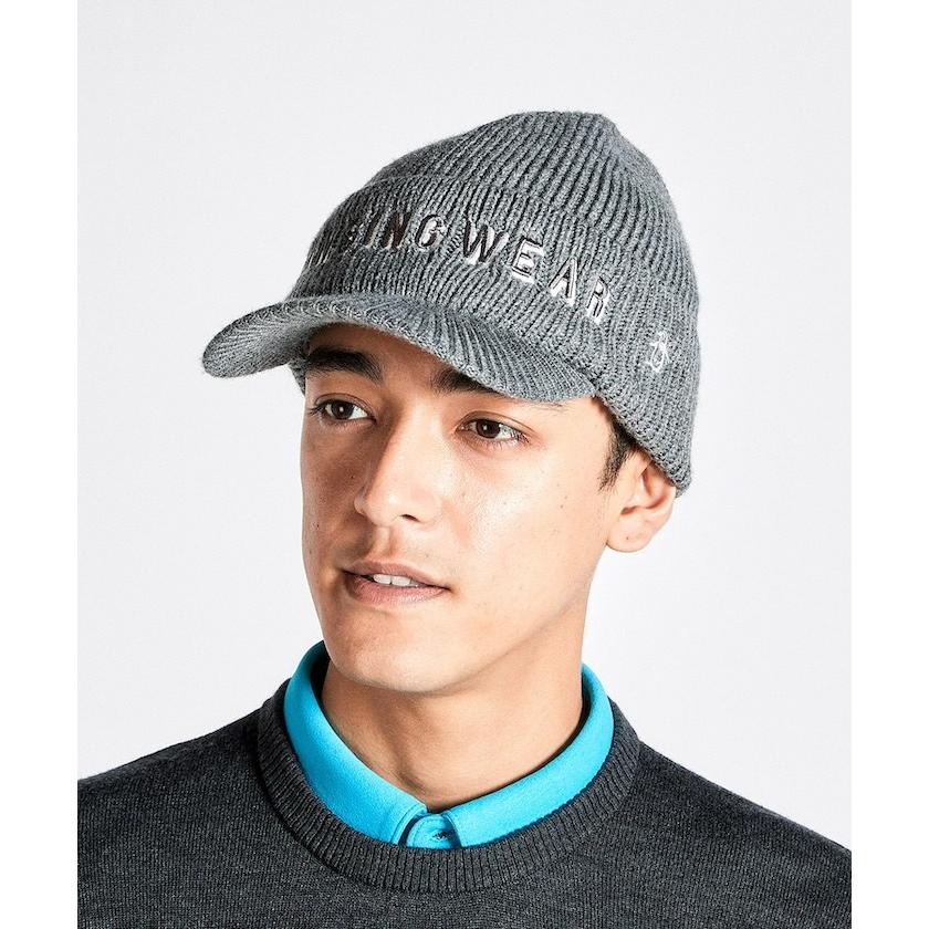 Munsingwear 公式 マンシングウェア ロゴジャカード編み ニット